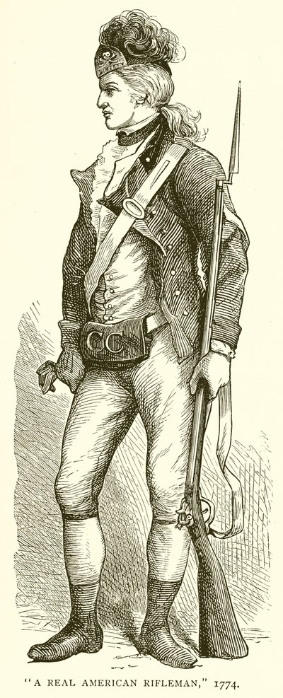Egy igazi amerikai puskás, 1774 alkotó: English School