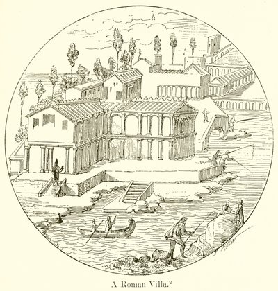 Egy római villa alkotó: English School
