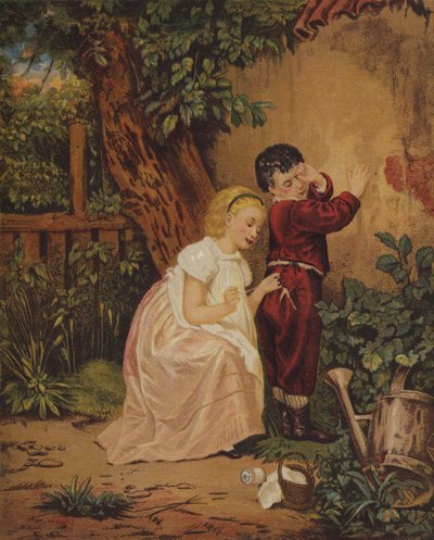 Egy öltés az időben (chromolitho) alkotó: English School