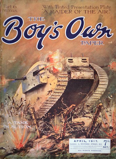 „A tank in Action”, a The Boy
