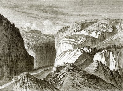 Egy kánon vagy hegyszoros a Sierra háborúban alkotó: English School