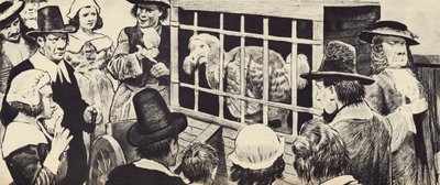 Egy dodót állítanak ki a tizenhetedik századi Angliában (litho) alkotó: English School