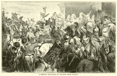 Győzelem után visszatérő tábornok a Triumphban alkotó: English School