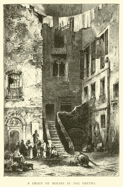 Házcsoport a gettóban alkotó: English School
