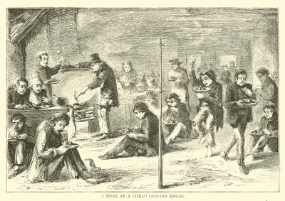Étkezés egy olcsó panzióban alkotó: English School