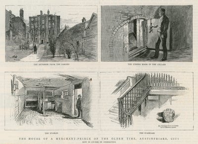 A régi idők kereskedő-hercege, Austin Friars, City alkotó: English School