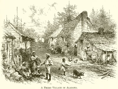 Egy rabszolgafalu Alabamában alkotó: English School