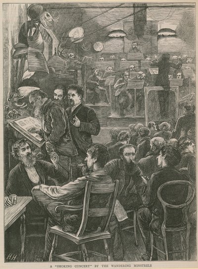 Dohányzó koncert a vándorlányoktól alkotó: English School