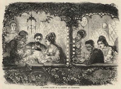 Vacsoraparti a cremorne-i szekrényben alkotó: English School