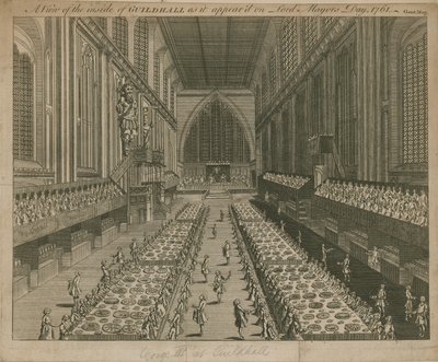 Kilátás a Guildhallra alkotó: English School