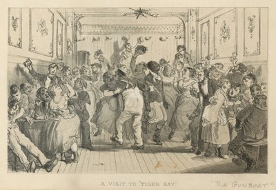 Látogatás a Tigris-öbölben; A Gunboat taverna alkotó: English School