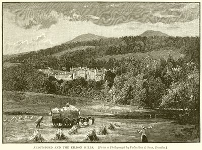 Abbotsford és az Eildon Hills alkotó: English School