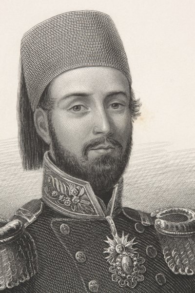 Abdulmecid I, a "Történelmi portrék galériájából", 1880 körül megjelent alkotó: English School