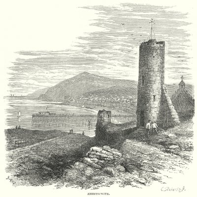 Aberystwith (metszet) alkotó: English School