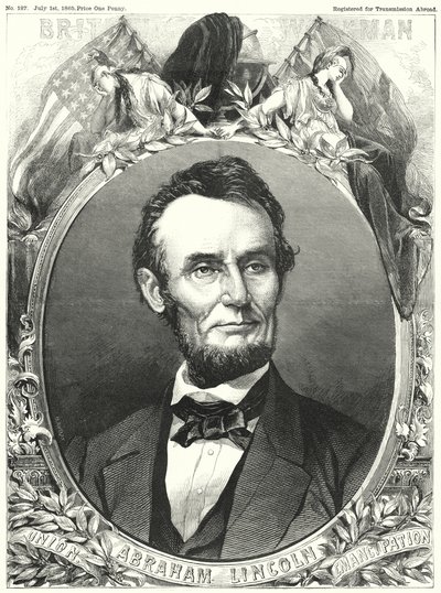 Abraham Lincoln (metszet) alkotó: English School