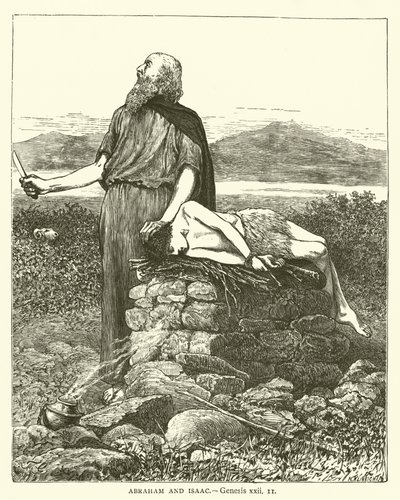 Ábrahám és Izsák, Genezis, xxii alkotó: English School