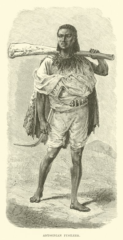 Abesszin fusileer alkotó: English School