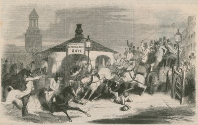 Baleset a Kennington Gate-nél alkotó: English School
