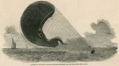 Baleset a Nassau ballonnal Gravesend és Nore között alkotó: English School