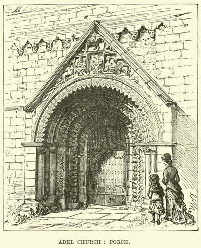 Adel templom, tornác alkotó: English School