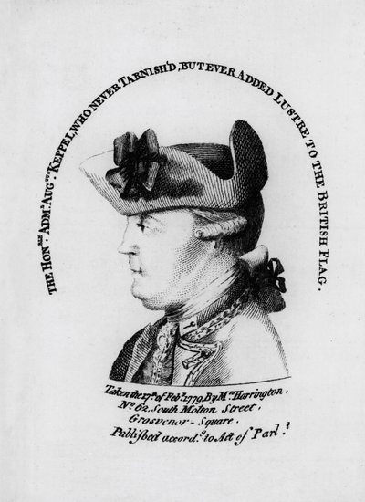 Augustus Keppel tengernagy alkotó: English School