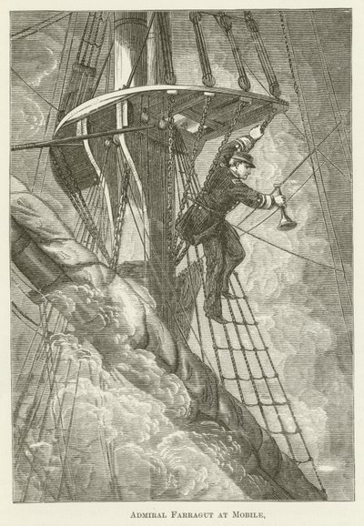 Farragut admirális a mobilnál alkotó: English School