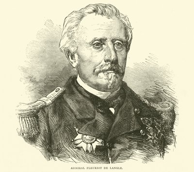 Fleuriot de Langle admirális, 1870. november alkotó: English School