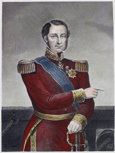 Hamelin admirális (színes metszet) alkotó: English School