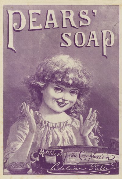 Reklám, Körte szappan (színes litó) alkotó: English School