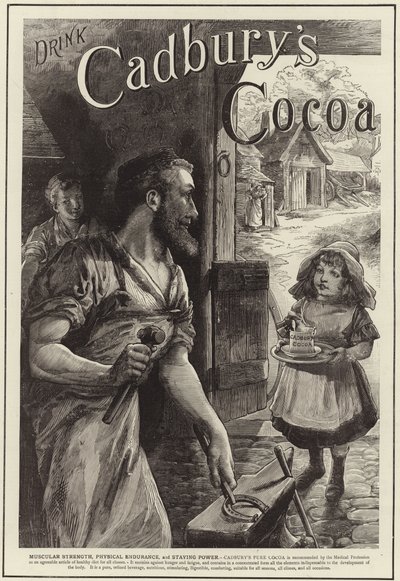 A Cadburys Drinking Cocoa reklámja alkotó: English School