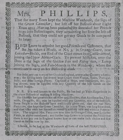 Mrs Phillips reklámja alkotó: English School