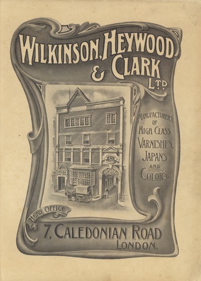 A Wilkinson, Heywood & Clark Ltd (litho) hirdetése alkotó: English School
