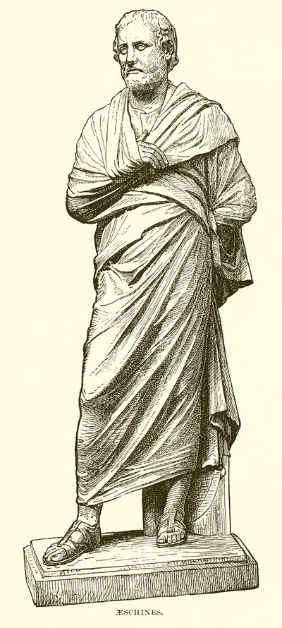 Aeschines alkotó: English School