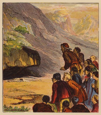 Aesopus meséi: A munka hegye (színes litó) alkotó: English School