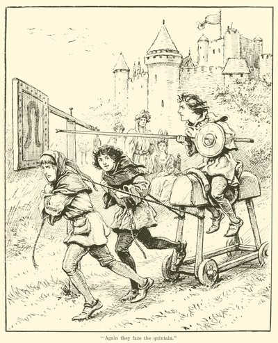 "Ismét a kvintainnal állnak szemben" (metszet) alkotó: English School