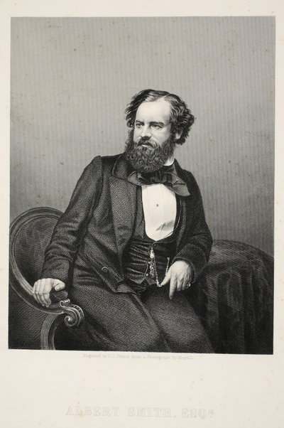 Albert Smith, Esq., pub. C. 1850 (metszet) alkotó: English School