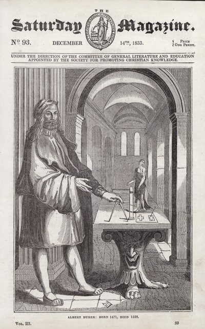 Albert vagy Albrecht Durer (metszet) alkotó: English School
