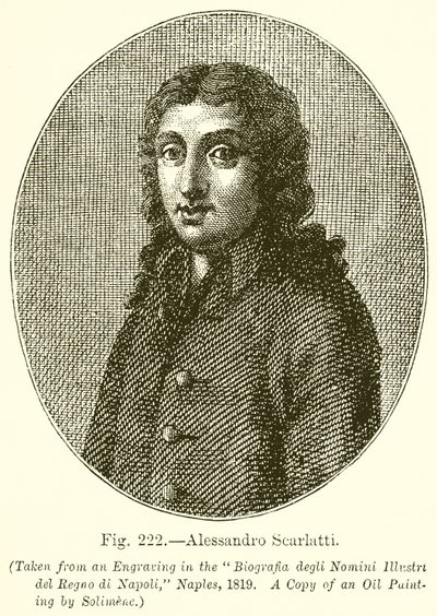 Alessandro Scarlatti alkotó: English School
