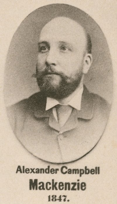 Alexander Campbell Mackenzie (mélynyomás) alkotó: English School