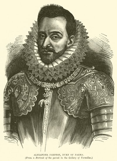 Alexander Farnese, Párma hercege (metszet) alkotó: English School