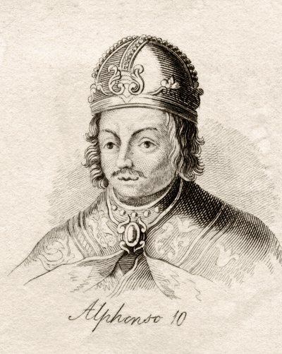 X. Alfonso of Castile, a „Crabb