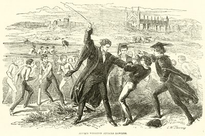 Alfred Wharton megtámadja Dawlisht alkotó: English School