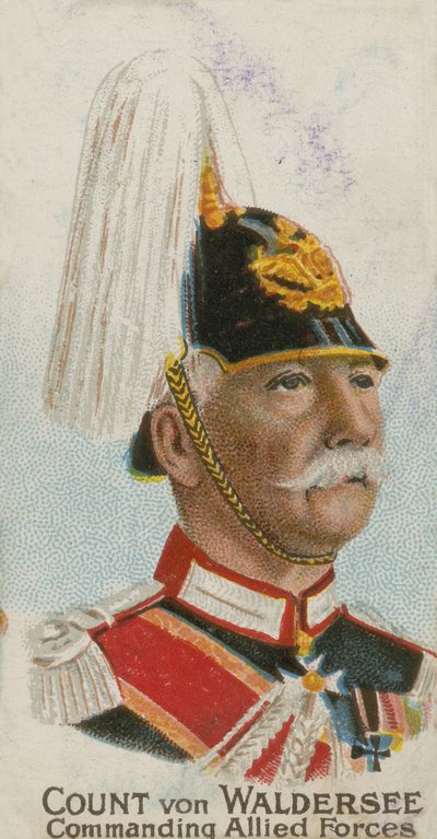 Alfred von Waldersee német tábornok alkotó: English School
