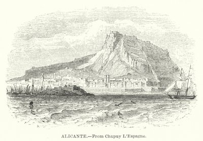Alicante (metszet) alkotó: English School
