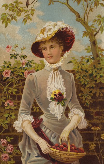 Minden egy kerti vásáron (chromolitho) alkotó: English School