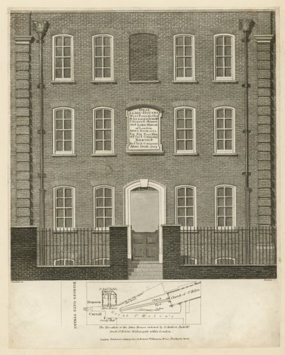 Alms Houses, Bishopsgate alkotó: English School