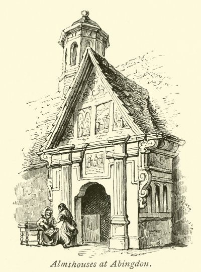 Almshouses Abingdonban alkotó: English School