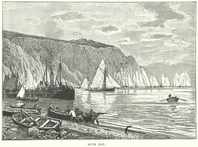 Alum Bay (metszet) alkotó: English School
