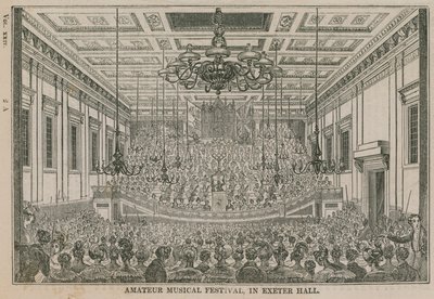 Amatőr zenei fesztivál az Exeter Hallban alkotó: English School