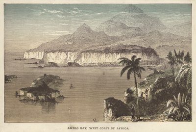 Ambas Bay, Afrika nyugati partja (színes metszet) alkotó: English School
